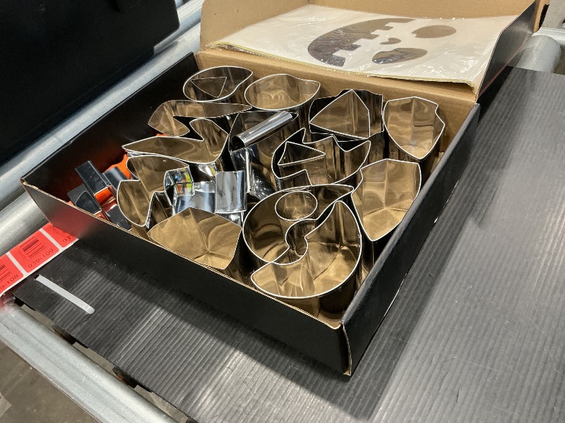 Photo 1 of 33PCS Halloween Pumpkin Carving Kit, 20 PCS Stainless Steel Professional Pumpkin Carving Stencils, 3 Durable Pumpkins Carving Tools, 10 Stickers for Kids Adults Halloween Decorations Safe Easy Fun