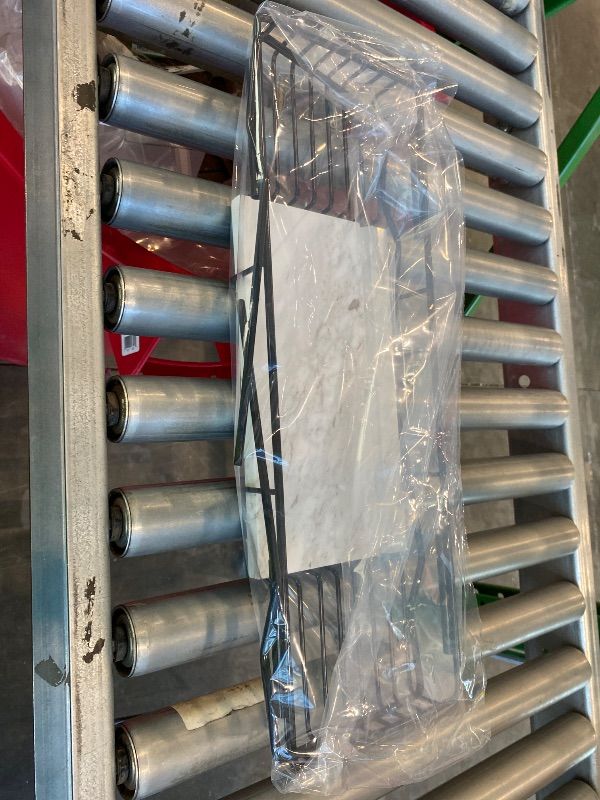 Photo 1 of *USED*
MARBBNEST Bathtub Tray Caddy for Luxury Bath Expandable Extra Wide Bath Tub Tray with Natural Marble Tray and Mobile/Tablet Stand, Ideal for Home Spa Lovers(Black + Jazz White)