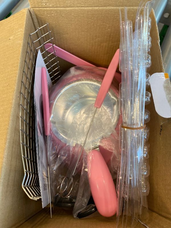 Photo 1 of *Missing Parts*
Freehawk Chocolate Melting Pot,Chocolate Melting Warming Fondue Set,Mini Electric Heated Choco Melting Pot for making Chocolate