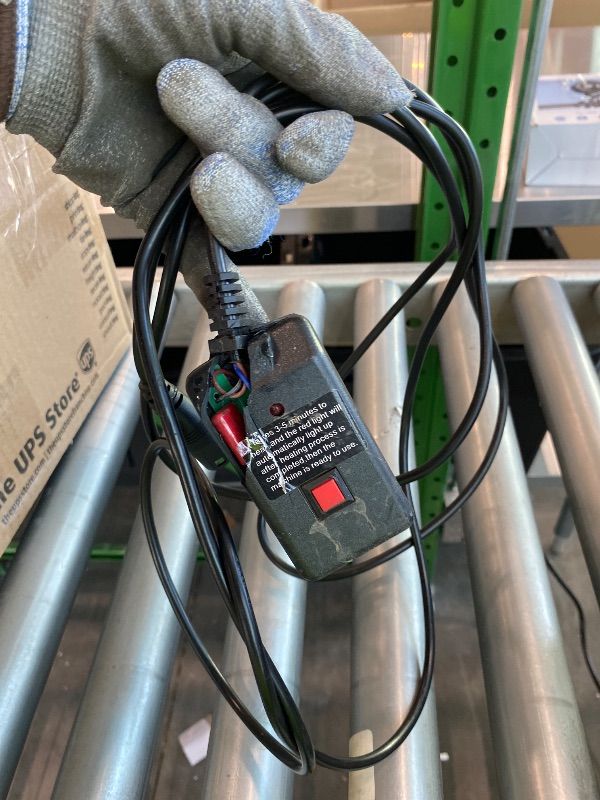 Photo 1 of *Minor Damaged* 1200W Fog Machine Outdoor Indoor, 18 Lights Halloween Smoke Machine Fog with 6000 CFM, 13 Colors & Remote Controls for Party Stage Effect