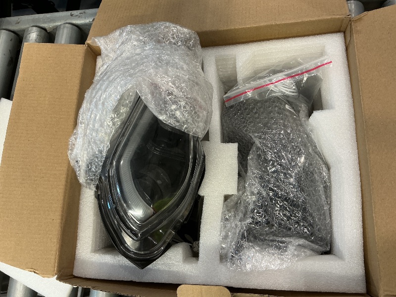 Photo 1 of ** USED HAS SOME SCRATCHES *** KEMIMOTO LED Headlights With Low Beam, Daytime Light, Turn Signal Compatible With Raptor 350 450 700, YFZ 450 450R 450X, Wolverine 350 - Replacement for TG-84310-03-00 5TG-84110-03-00 (2PCS)