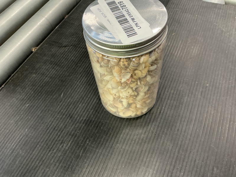 Photo 1 of 1200 PCS Tiny Sea Shells &10 Small Starfish - Mixed Ocean Beach Spiral Seashells for Fish Tank and Vase Filler, Beach Theme Party, Wedding Decor - DIY Craft Supplies