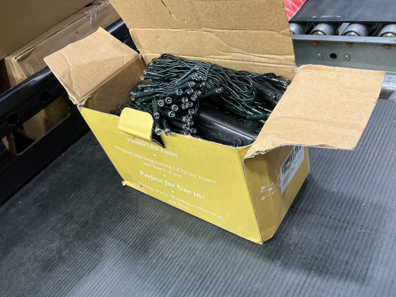 Photo 1 of 4 Pack Purple Solar Halloween Lights Outdoor Waterproof, 180FT 320 LED Solar String Lights with Green Wire 8 Modes Solar Fairy Twinkle Light for Tree Bush Garden Horror Party Halloween Decorations