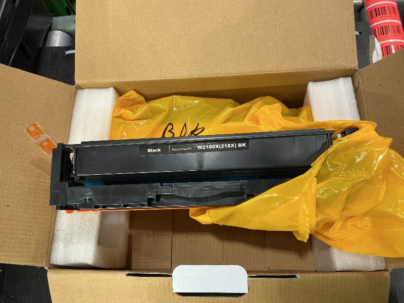 Photo 1 of 218X Black Toner Cartridge (with CHIP) Compatible for W2180X W2180A 218A Toner Cartridges for Color Pro 3201 3201dw MFP 3301cdw 3301fdw 3301sdw Printers (2 Pack)