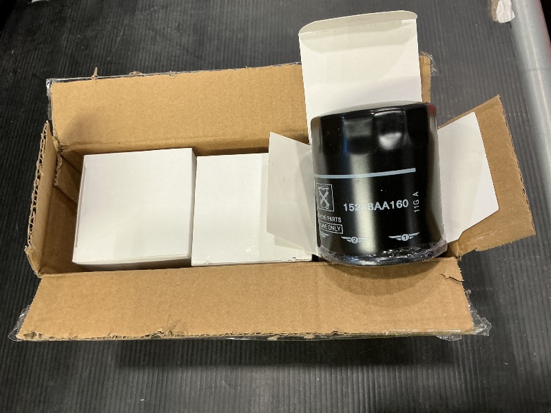 Photo 1 of 15208AA21A Engine Oil Filter with Crush Washer | Compatible with Su baru Outback Legacy Impreza Forester XV Crosstrek Ascent 2011-2025, Replaces 15208AA160 15208AA15A 15208AA20A 803916010