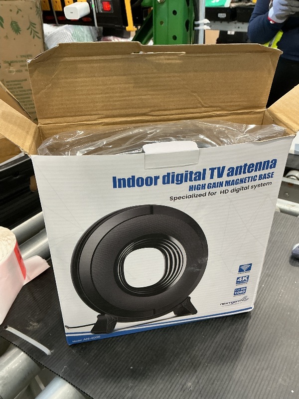 Photo 1 of 2025 TV Antenna Indoor for Local Channels, Antenna for Smart TV 360° Reception,Digital Antenna for Long Range Reception and All Smart/Old TVs, Supports 4K 1080P HD VHF UHF