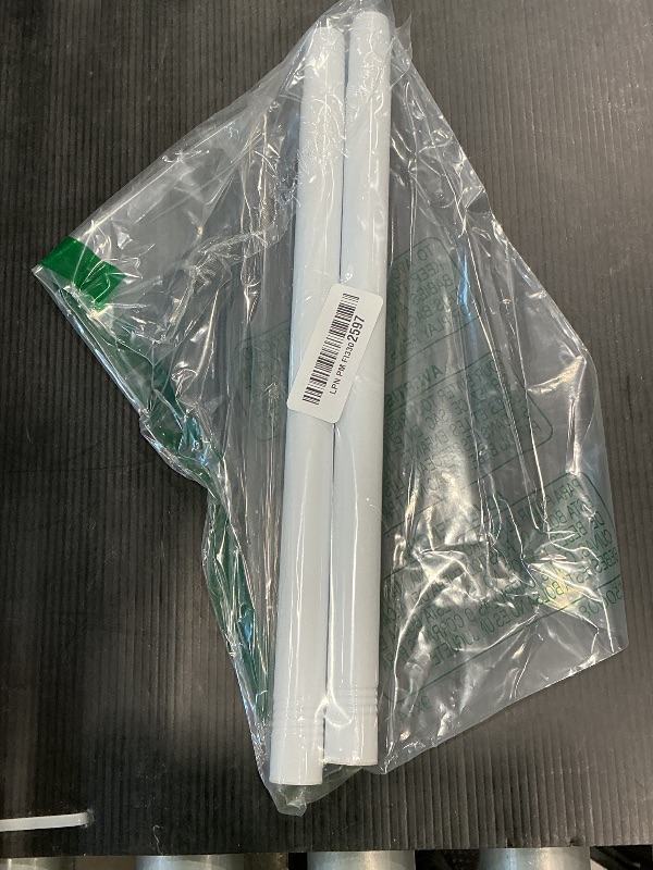 Photo 1 of *Missing Parts*
MEXAU 1Pack tension rods 29 to 64 inches White tension rod curtain rods no drilling Anti-Slip tension curtain rods adjustable curtain rod spring rod for Windows Doorway Closet Door