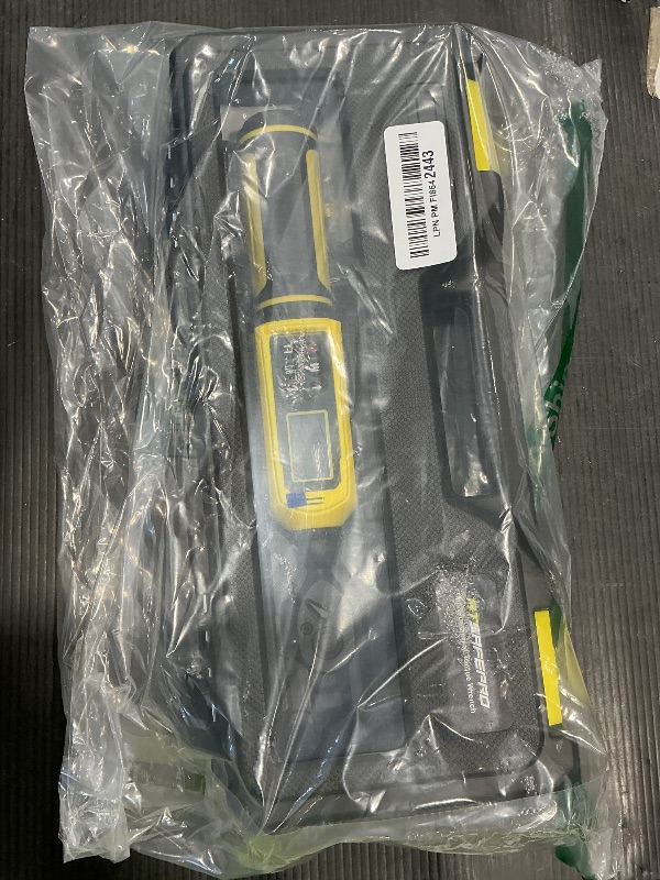 Photo 1 of 1/4" Digital Torque Wrench (4-265.6 in.lbs) w/Color Screen, 5 Units, ±2% Accuracy, Buzzer/Vibration/LED, Inch Pound Torque Wrench Set Includes Extension & 1/4 to 3/8 Adapter for Bike, Motor, DIY