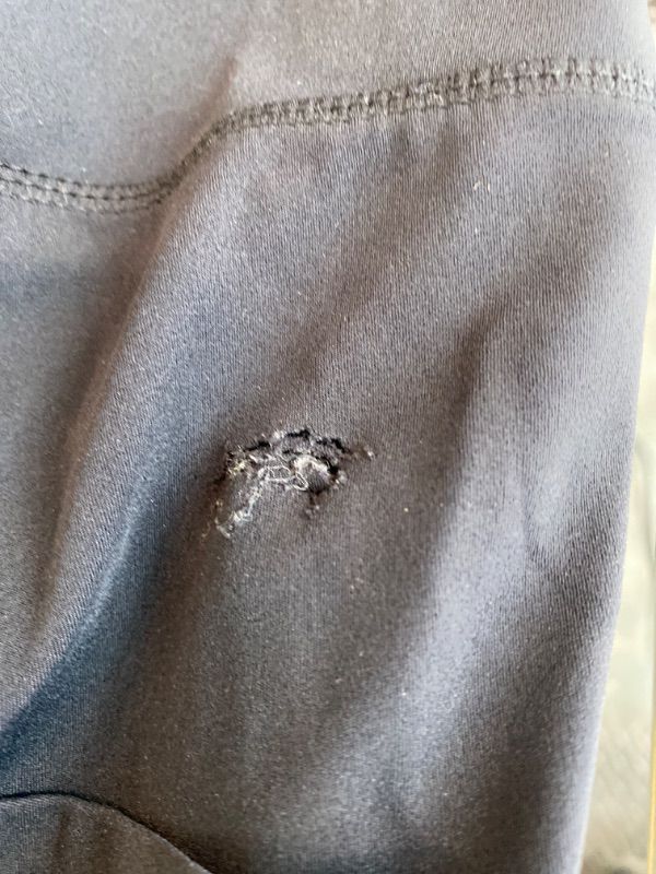 Photo 1 of ***MINOR DAMAGE*** baleaf Womens Spandex Shorts 8" High Waisted Biker Workout Lycra Compression Shorts with Pockets Black XXL