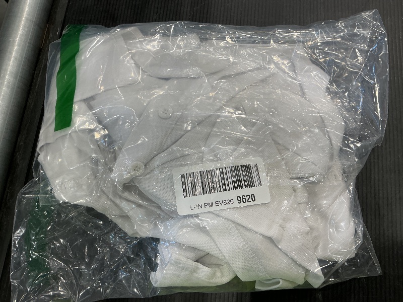 Photo 1 of ***STAINS*** MAGCOMSEN White Polo Shirts for Men Short Sleeve Golf Collared Work Shirts Casual Shirts Quick Dry Summer Shirts M