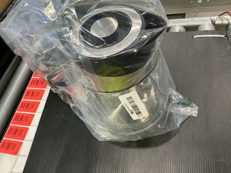 Photo 1 of *Missing Parts*
Chefman Electric Kettle with Temperature Control, 5 Presets LED Indicator Lights, Removable Tea Infuser, Glass Tea Kettle & Hot Water Boiler, 360° Swivel Base, BPA Free, Stainless Steel, 1.8 Liters