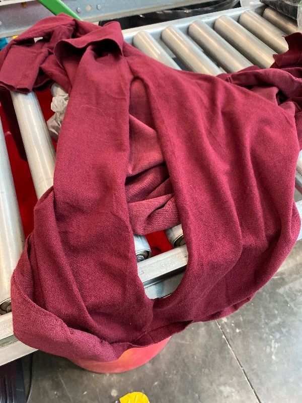 Photo 1 of ***MAJOR DAMAGE*** Jayscreate Women's Fall Sweater Dress 2023 Long Sleeve Midi Tie Front A-Line High Waist Winter Business Casual Dress Wine Red