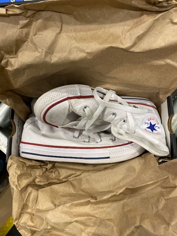 Photo 1 of ***VERY USED*** Converse Kids' Chuck Taylor All Star High Top, Optical White, 13 Little Kid