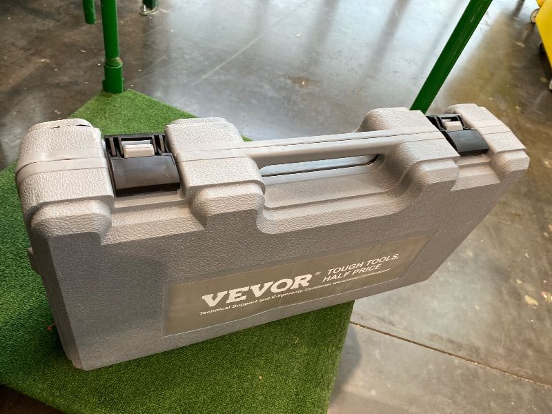 Photo 1 of ***MINOR DAMAGE*** ***VERY USED*** VEVOR Porta Power Kit, 10 Ton Load, Portable Hydraulic Jack with 4.6 ft Extended Oil Hose, Long Handle Design, Auto Body Frame Repair Kit with Portable Storage Case for Car Repair, Truck, Farm