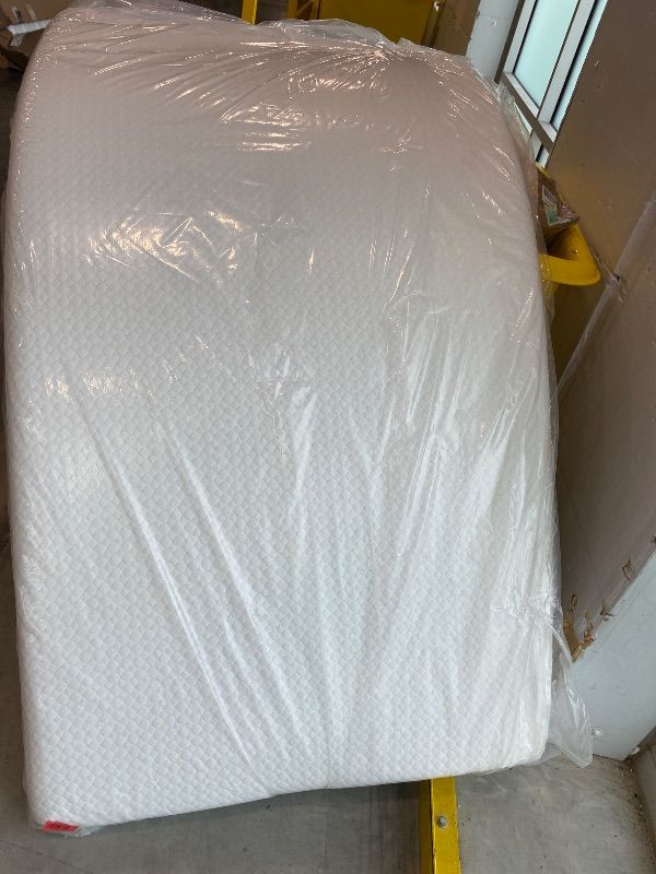 Photo 1 of *MAJOR DAMAGE*
FDW | 8 Inch TWIN Mattress | Medium Firm | Gel Memory Foam Mattress | White | Bed in a Box, CertiPUR-US Certified | Pressure Relief, Cooling Ventilated Foam | Washable Removable Cover