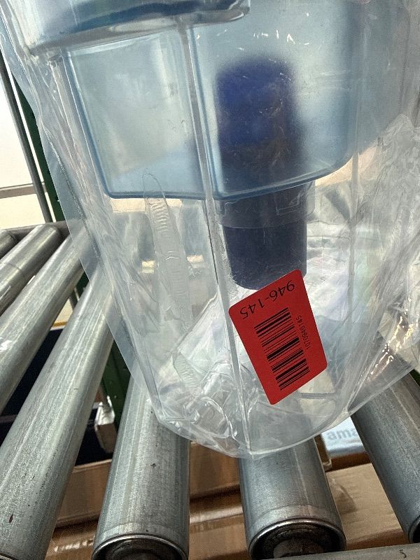 Photo 1 of **MISSING PARTS**
PUR 30-Cup Countertop Water Filter Dispenser, 1 Genuine PUR Filter, 2-in-1 Powerful Filtration, Lasts 2 Months or 40 Gallons, Dishwasher Safe, White/Blue (DS1800Z)