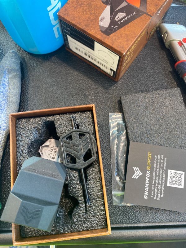 Photo 1 of ***MISSING PIECES*** Swampfox Justice Micro Reflex Red Dot Sights (RMR Pistol Cut) 3 MOA Reticle (Justice 1x27 - Red Dot)