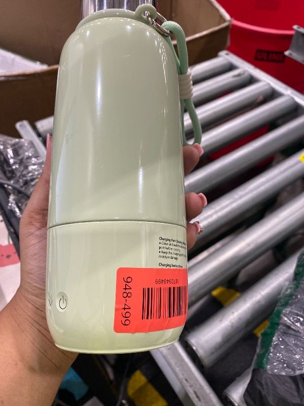 Photo 1 of [HEAVILY USED] Portable Bottle Warmer for Travel - 3Min Fast Heating of Breast Milk and Formula, 36W Fast Charge, 17 Ounces Large Capacity, Baby Bottle Warmer On The Go for Outdoor Airplane and Car