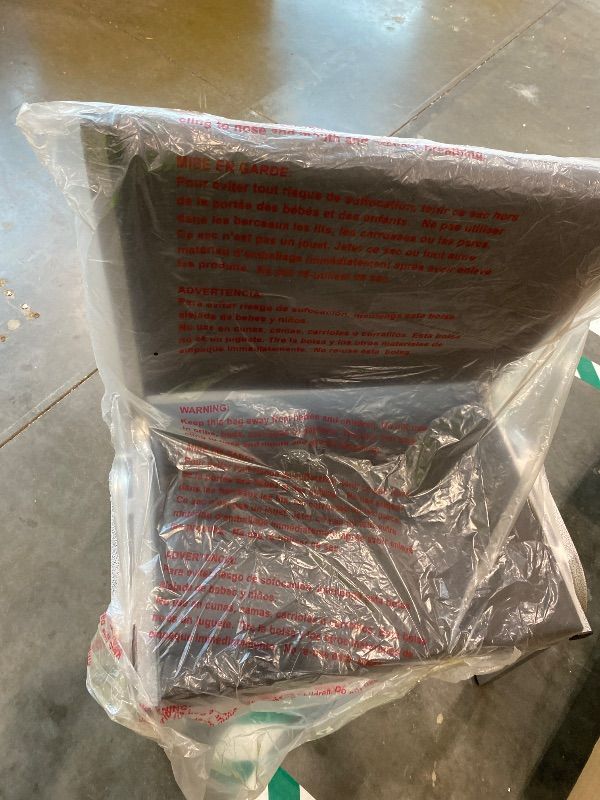 Photo 1 of **BENT, SEE PHOTOS**Flash Furniture HERCULES Series 1000 lb. Rated Black Antimicrobial Vinyl Bariatric Medical Reception Chair