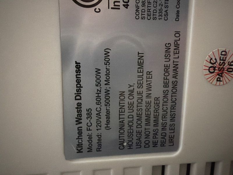 Photo 1 of YXKJZHF Electric Kitchen Composter, Odorless Electric Compost Bucket, Convert Food Waste and Residue into Compost