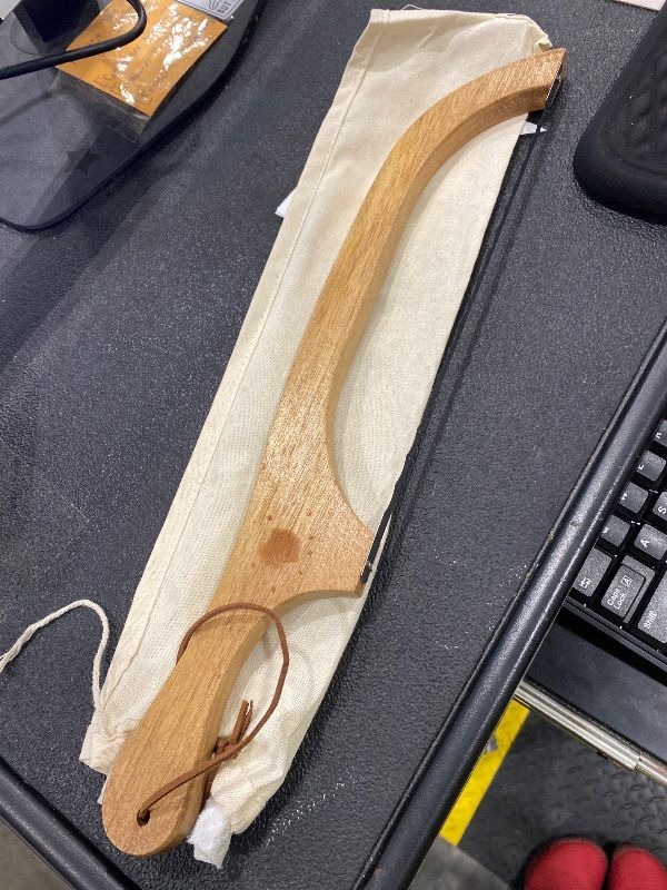 Photo 1 of **Missing Accessories**
HAOIOKSC Bread Slicer for Homemade Bread, 15.7 Ergonomic Design, Premium Stainless Steel Serrated Bread Bow Knife for Precise Cutting