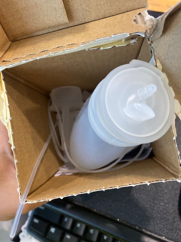 Photo 1 of **USED - MINOR DAMAGE**
haakaa Supplemental Feeding Tube & Pouch Set, Baby Supplemental Nursing System, SNS Breastfeeding System, Food Grade Silicone, New Upgraded Design with Dual Tube Flow Control