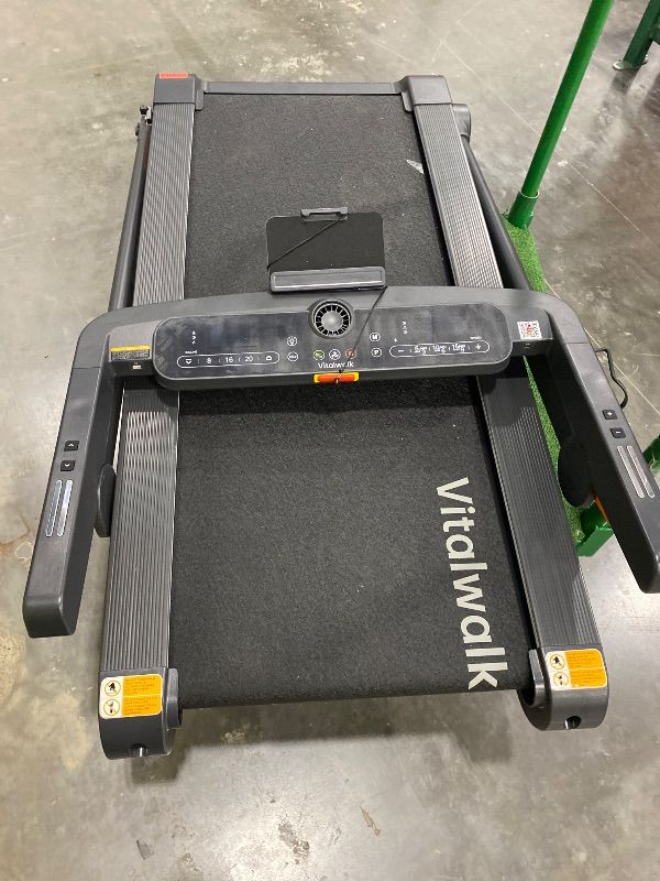 Photo 1 of ***Very Large, Very Heavy Item*** ***Pick Up With Truck*** Vitalwalk Foldable Treadmill with Auto Incline, Commercial Wide Running Belt, 10MPH, 3.5HP Brushless, Walking Pad Treadmill for Home, Auto Folding, No Installation, 350LBS Capacity, APP, 18"x49"