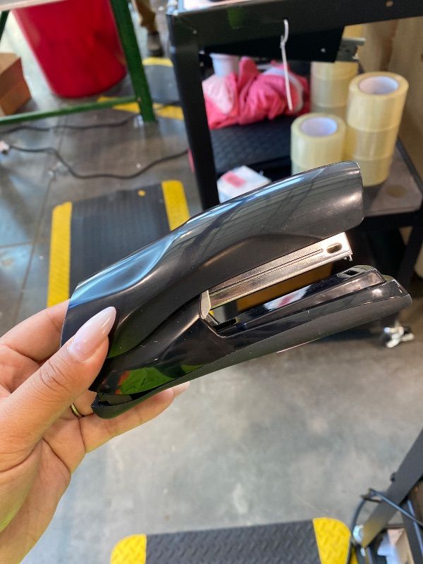 Photo 1 of **UNTESTED**
Bostitch Office Heavy Duty Stapler, 40 Sheet Capacity, No Jam, Full Strip, For Classroom, Office or Desk, Black