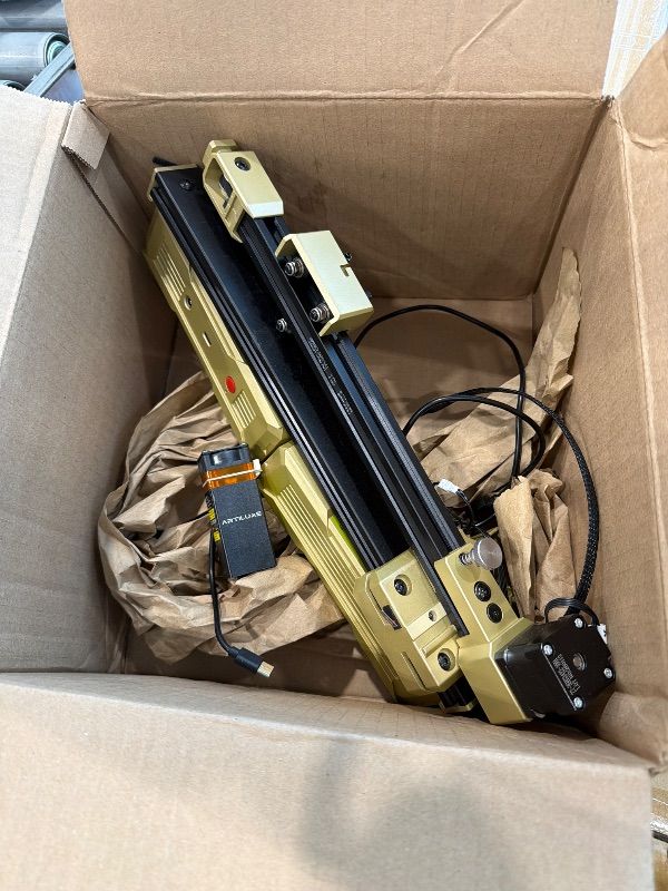 Photo 1 of **UNTESTED**
Artilume T1 Foldable Laser Engraver, Portable Engraving Machine with 0.01mm Accuracy, 200x150mm Working Area for Wood, Leather, Acrylic, Coated Metal - Ideal for DIY & Small Business (3000mW)