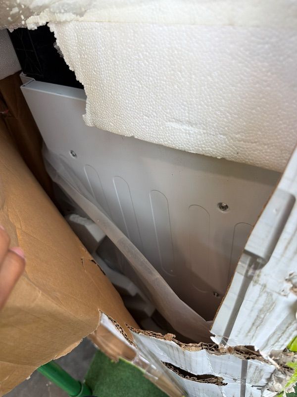 Photo 1 of **UNTESTED**
HAMILTON BEACH Portable Dishwasher with Wheels, 19in Wide, 8 Place Settings Capacity, White