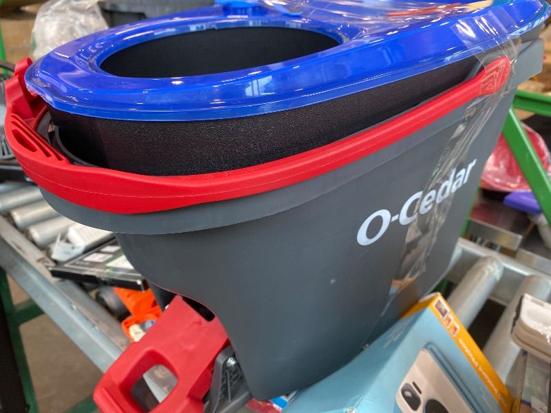 Photo 1 of **MISSING PARTS**
O-Cedar RinseClean Spin Mop & Bucket System | Clean with Clean Water | Removes 99% of Bacteria