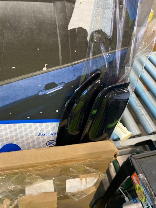 Photo 1 of [PARTIAL SET] [2PCS] Auto Ventshade [AVS] Outside Mount Rain Guards for 2019-2025 Ram 1500, Crew CAB ONLY (New Body Only) | Window Vent Visors, 4 pcs. - Smoke | 94806