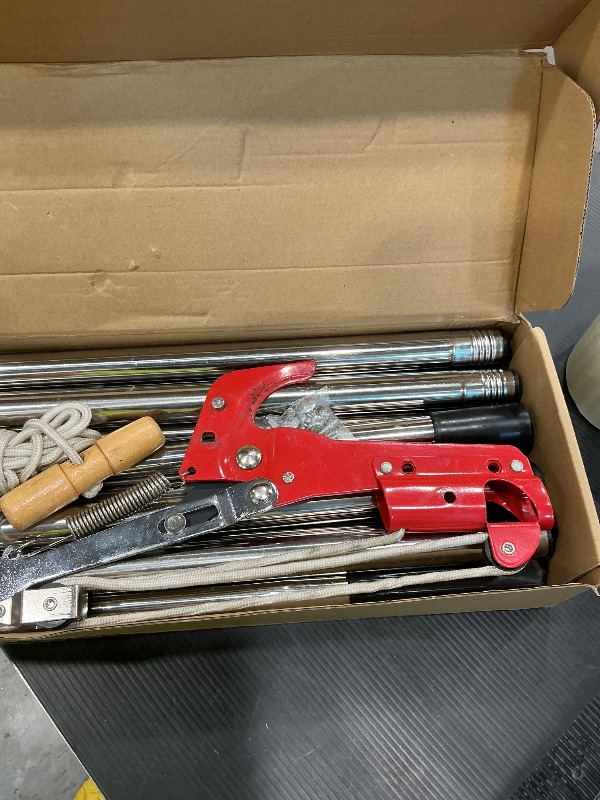 Photo 1 of 13ft Pole Saws for Tree Trimming, Lightweight Stainless Steel Tree Trimmers Long Handle Pruner, Tree Pruner Extendable, Manual Pole Cutter for Yard Garden Patios Trees Branches Cutting