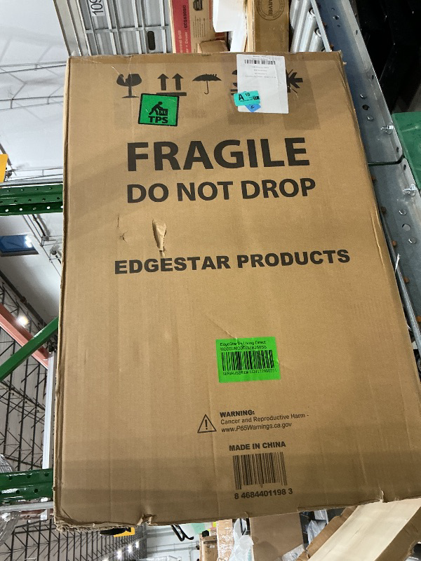 Photo 1 of *Minor Damage* EdgeStar IB250 15 Inch Wide 20 Lbs. Capacity Free Standing and Undercounter Ice Maker with 25 Lbs. Daily Ice Production - Stainless Steel