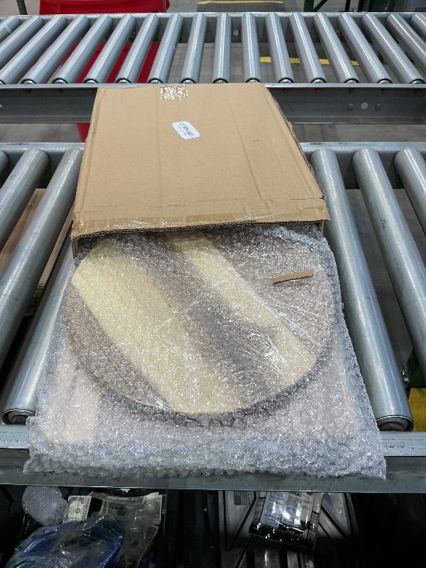 Photo 1 of 2 Pack Acacia Wood Cutting Board with Stand, Charcuterie Boards for Kitchen, Round & Rectangular Wooden Cutting Board Set for Cheese, Meat, Pizza, Vegetables, Bread(16 x 12 Inch)