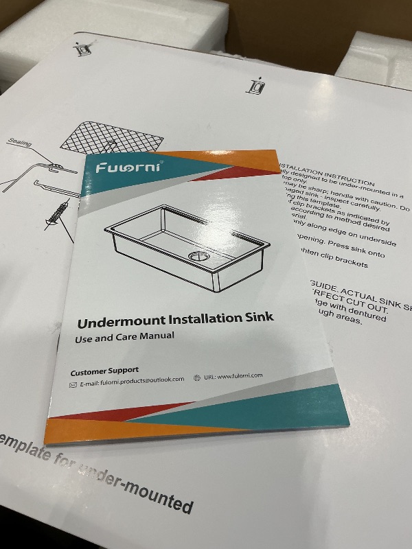Photo 1 of 18 Undermount Bar Sink Workstation - Fulorni 18"x18" Undermount Wet Bar Sink White Granite Composite Quartz Classic Single Bowl Under Counter Small Kitchen Bar Prep RV Sink Basin
