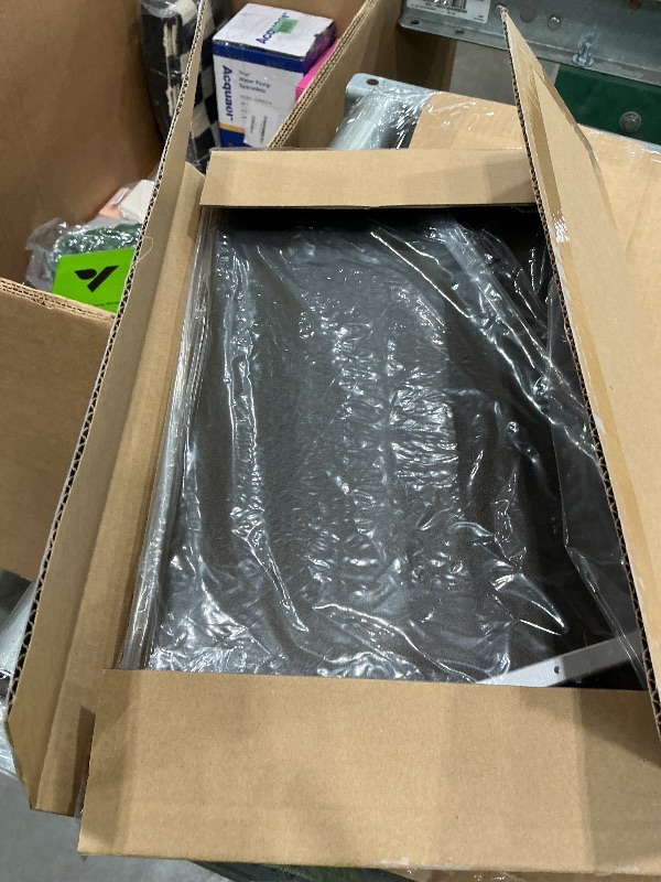 Photo 1 of 2 Pack Large Dog Door Replacement Flaps with 1 Metal Bracket and Screws, Compatible with Petsafe Freedom Doggie Doors, PAC11-11039 10 1/8" X 16 7/8" Magnetic Closure (Smoky Translucent)