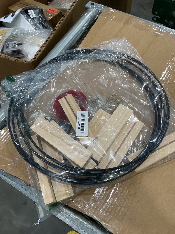 Photo 1 of 10 Pack Black Floral Hoop with Stand 14 Inch Metal Rings for DIY Centerpiece Table Decorations Crafts Macrame Rings Hoop Dream Catcher Rings Wedding Christmas Wreath Candle Rings Wreaths Craft Hoops