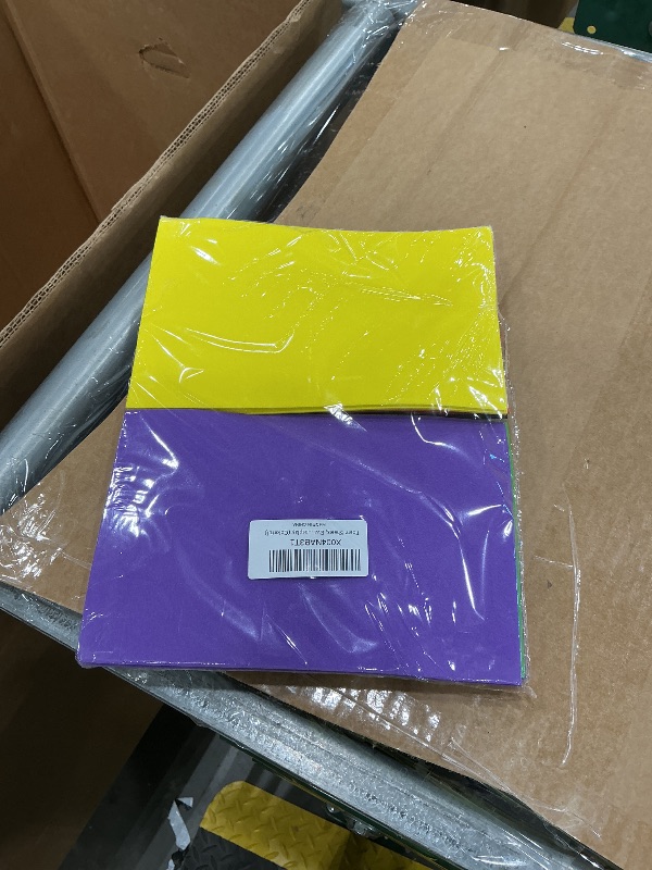 Photo 1 of 18 Sheets Foam Sheets, 9 Colors Eva Foam Paper 5.5 x 8.5 Inch, 2 mm Thick for Arts and Crafts School Project Scrapbooking DIY Cosplay