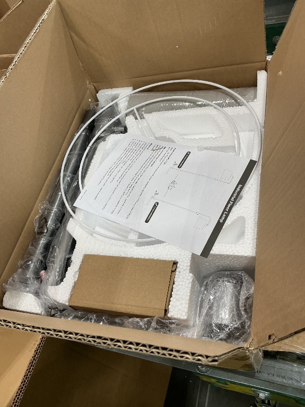 Photo 1 of ?Upgraded? Dimmable Floor Lamp, 1000 Lumens LED Edison Bulb Included, Arc Floor Lamps for Living Room Modern Standing Lamp with Linen Shade, Tall Lamps for Living Room Bedroom Office Dining Room-Grey