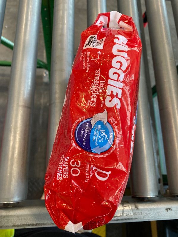 Photo 1 of *Factory Sealed*
Huggies Newborn Diapers, Little Snugglers Baby Diapers, Size Preemie (up to 6 lbs), 30 Count