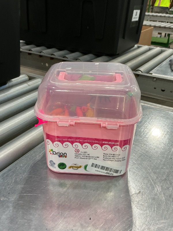 Photo 1 of ***SOME PICES MAY BE MISSING***Orian Pop Beads Jewelry Making Kit for Girls, 550+ Piece Set for Girls Ages 3 and Up,Colorful Snap Beads,Bracelet,Necklaces and Rings Unicorn Gift Bag