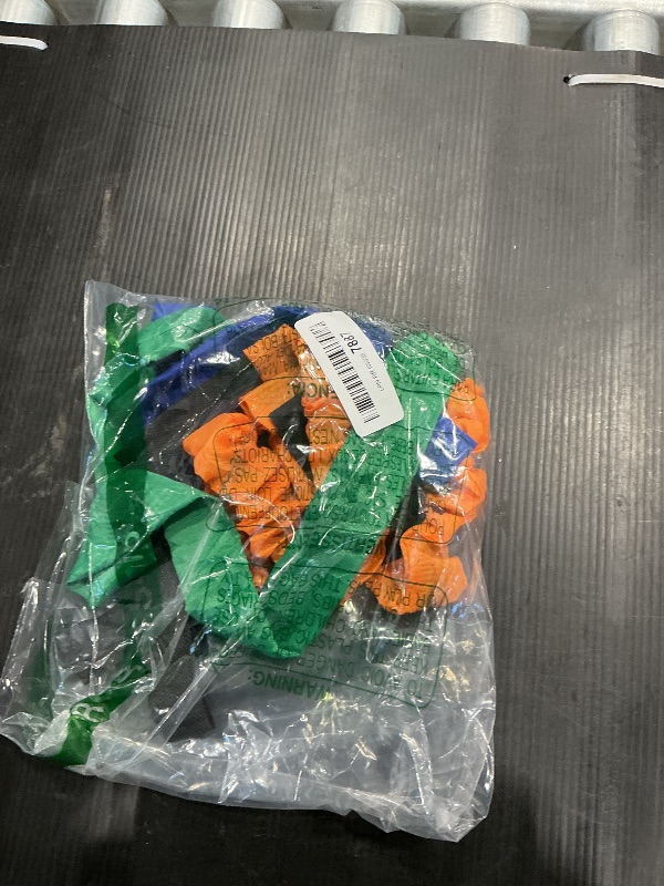 Photo 1 of 12 Pieces 3 Legged Race Bands Colorful Elastic Tie Rope for Birthday Relay Race Game Carnival Field Day Backyard Indoor Outdoor Team Building Game Party Supplies