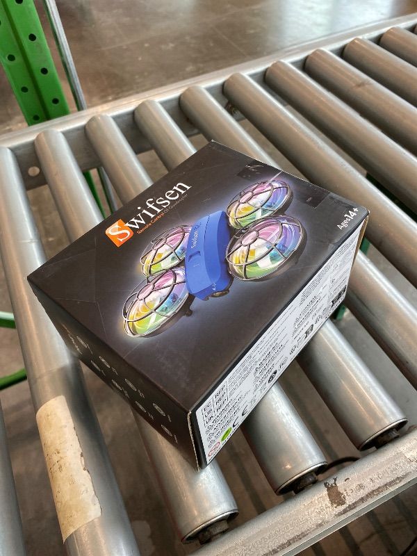 Photo 1 of *USED*
Swifsen Drones for Kids with Camera,Rc Drone Indoor Small Helicopter,Birthday Gifts for Boys and Girls Beginners Friendly,Mini Quadcopter Toy With 2 Batteries,Propeller Protect,Altitude Hold