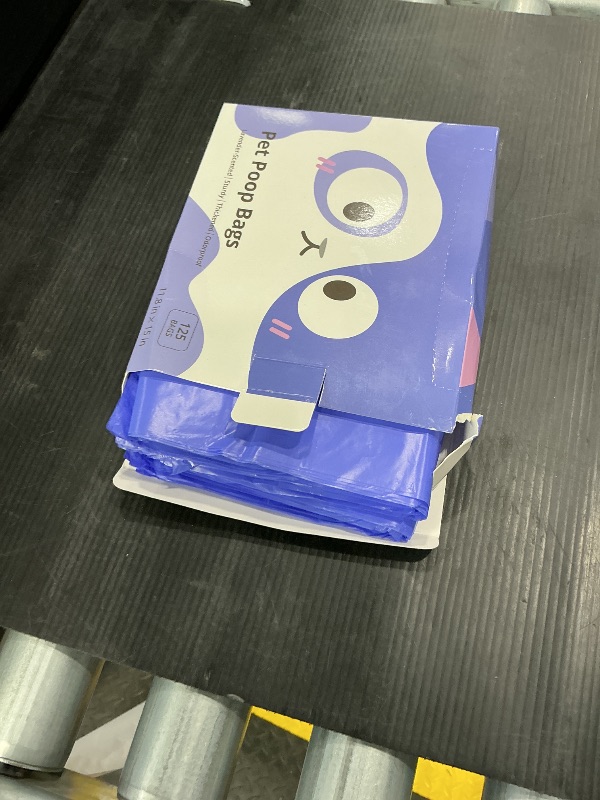 Photo 1 of 125 Count Cat Litter Bags Lavender Scented with Handles, Disposable Litter Bags for Pet Poop, Extra-Thick Kitty Waste Bags Easy Tie Leak-Proof Strengthen