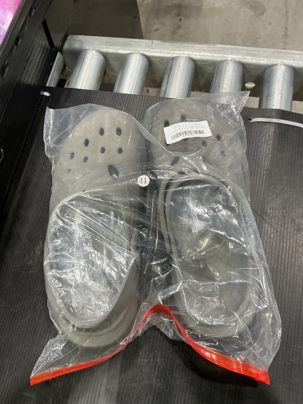 Photo 1 of *USED*
Mens Orthotic Clogs Garden Shoes Recovery Sport Sandals Arch Support Slip-on Mules Outdoor Beach Slippers Plantar Fasciitis (Gray/Black, Adult, Men, 8.5, Numeric, US Footwear Size System, Medium)