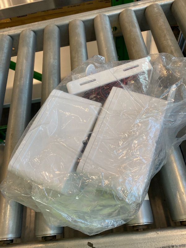 Photo 1 of *Need a Receiver* Pyle 3-Way Indoor & Outdoor Box Speaker System - 3.5" 200 Watt Compact Wall Mount Speakers for Home, Patio, Deck, Garage, Poolside, or Studio Use - Dual Speaker Set - PLMR24 (White)