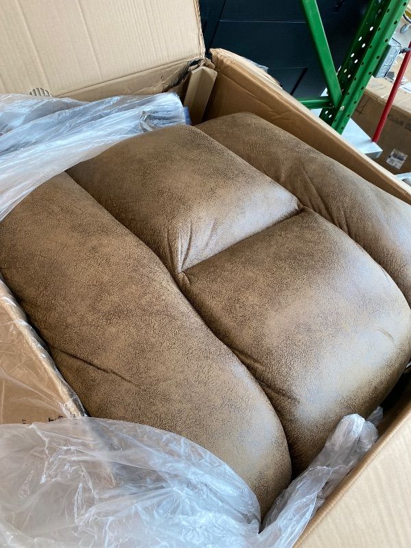 Photo 1 of *Partial Set*Phoenix Home Large Power Lift Recliner with Massage and Heat for Elderly, Heavy Duty & Safety Motor Reclining Chair, Faux Leather Electric Wider Recliner with USB Ports, 2 Side Pockets, Brown
