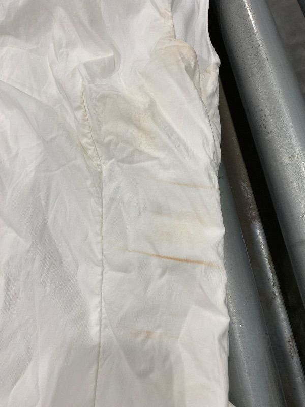 Photo 1 of *Minor Damaged - Check clerk notes*
Parthea Women's Summer Sleeveless Crewneck Mini Dress Ruffle Hem Party Club Graduation Bodycon Dresses White