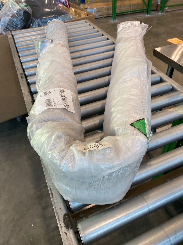 Photo 1 of *Major Damaged*Loloi Anniston Collection ANS-01 Ivory/Stone 7'-6" x 9'-6" Machine Wash Area Rug